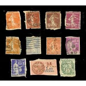  Lot of France (11) Stamps 