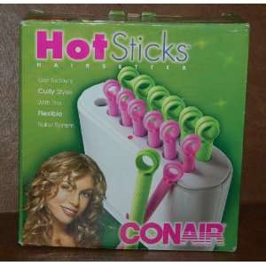  HotSticks Hairsetter Conair Pink Green Beauty