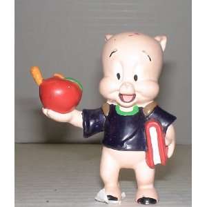  Looney Tunes Porky Pig Back to School Pvc Figure 