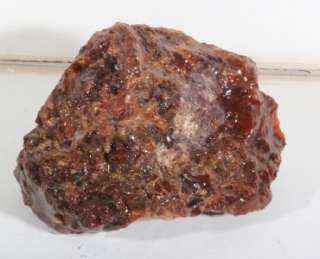 China CHERRY CARNELIAN AGATE lapidary rough 2 lb 2 oz  