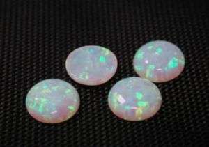 Opal Lab created  Round 10mm Cabochon AAA Gemstones 1pc  