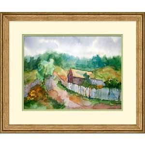  Country Home B   Framed Giclee Print
