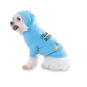 Lifeguards Rock Hooded (Hoody) T Shirt with pocket for your Dog or Cat 