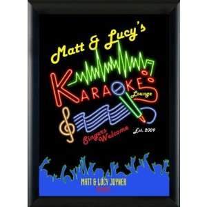  Personalized Traditional Karaoke Pub Sign
