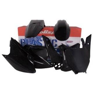    Acerbis Replica Plastic Kit Black KAWASAKI KX250F: Automotive
