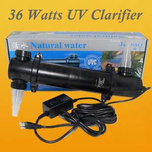 New Ultraviolet 36W UV Koi Pond Reef Fish Tank Aquarium Clarifier 