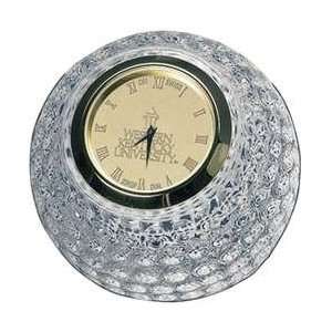  Western Kentucky   Golf Ball Clock   Gold Sports 