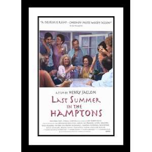  Last Summer In The Hamptons 32x45 Framed and Double Matted 