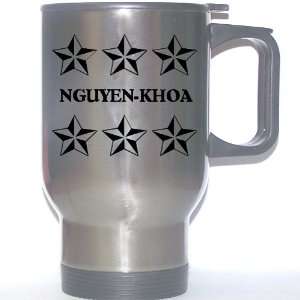  Personal Name Gift   NGUYEN KHOA Stainless Steel Mug 