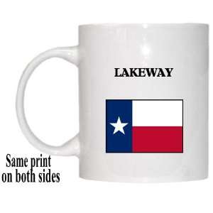  US State Flag   LAKEWAY, Texas (TX) Mug 
