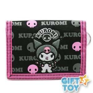 Sanrio Kuromi Tri fold Wallet (Black) 