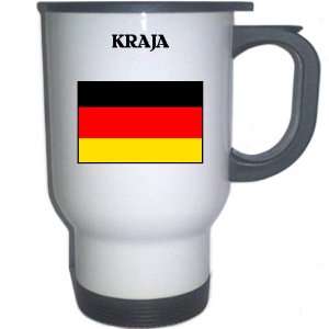  Germany   KRAJA White Stainless Steel Mug Everything 