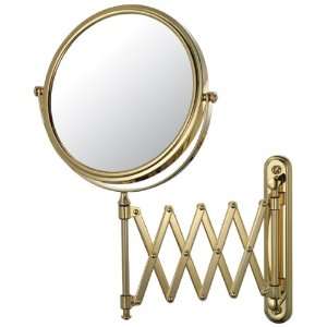  Extension Arm Gold Finish Vanity Mirror