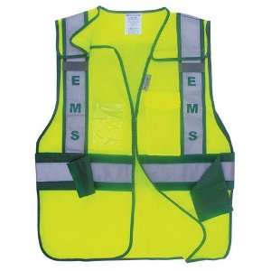  Occunomix Yellow Tricot Breakaway EMS Public Safety Vest 