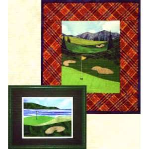  12642 PT Golf Courses Quilt Pattern by The Quilted Lizard 