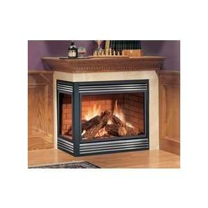   Open Left End Vent Free Propane Fireplace   7286