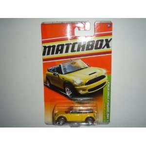  2011 Matchbox Mini Cooper S Convertible Yellow #28 of 100 