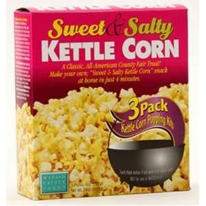   Wabash Valley Farms Popcorn   Kettle Corn   3 pack: Kitchen & Dining