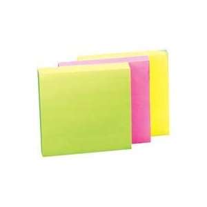  Products  Adhesive Note Pads, Plain, 3x5, 5/PK, 2 OE,1 GN,YW,PK 