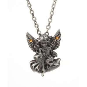  Lead free pewter Necklace   Angel