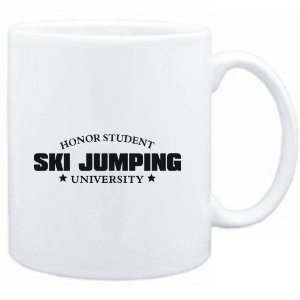  Mug White  Honor Student Ski Jumping University  Sports 