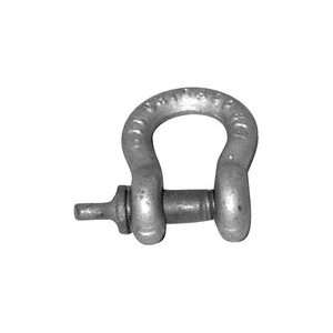  CHICAGO HARDWARE SHACKLE ANCHOR GALV 1/4IN Hot Dipped 