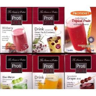  Protidiet Drink Concentrate Juice Variety Package Peach 