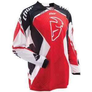  2012 THOR PHASE JERSEY   SPIRAL (SMALL) (RED) Automotive