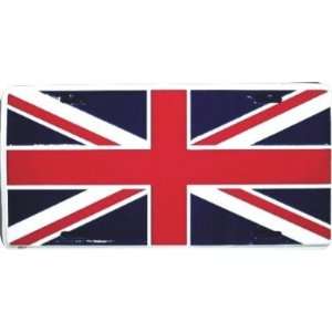  Great Britain Flag License Plate (Union Jack): Automotive