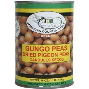 Gungo Peas (Dried Pigeon Peas), 15oz (24 Pack)  Grocery 