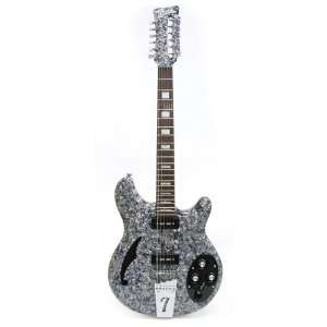  Italia Rimini 12 string Electric Guitar   Grey Pearloid 