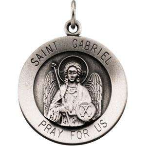 St Gabriel Medal 18 Inch Chain