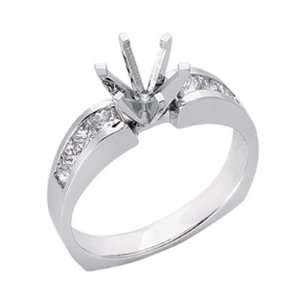Kashi and Sons EN6619WG White Gold Engagement Ring   14KW Ring Size 