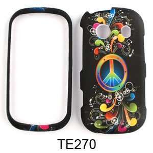  CELL PHONE CASE COVER FOR SAMSUNG SEEK M350 RAINBOW PEACE 