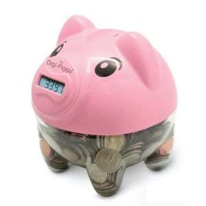    The Digi Piggy Digital Coin Counting Bank (Pink) Toys & Games
