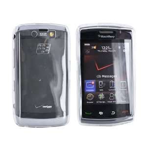    For Blackberry Storm 2 Crystal Silicone Case Clear: Electronics