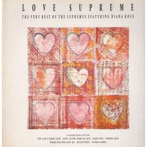  LOVE SUPREME LP (VINYL) GERMAN MOTOWN 1988: DIANA ROSS AND 