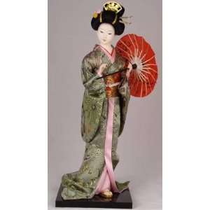  16quot; Japanese GEISHA Oriental Doll ZS301 16: Toys 
