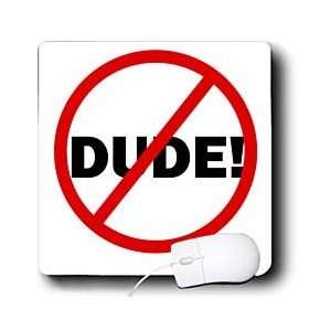   SCREAMNJIMMY Dude   SORRY DUDE Text bubble 1   Mouse Pads Electronics