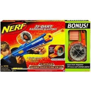  Nerf Raider Rapid Fire CS 35 Dart Blaster Value Pack: Toys 