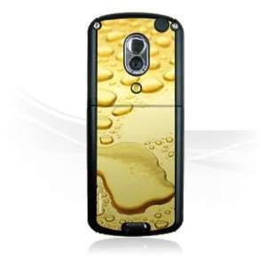   Skins for Motorola E398   Golden Drops Design Folie Electronics
