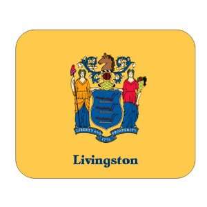  US State Flag   Livingston, New Jersey (NJ) Mouse Pad 