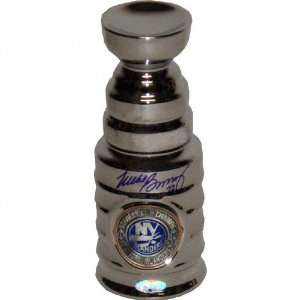   Bossy New York Islanders   1980 Champs   Autographed Mini Stanley Cup