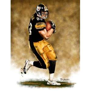 Large Heath Miller Pittsburgh Steelers Giclee:  Sports 