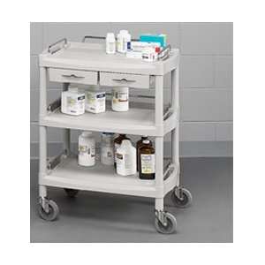 RELIUS SOLUTIONS Mobile Polymer Utility Table:  Industrial 