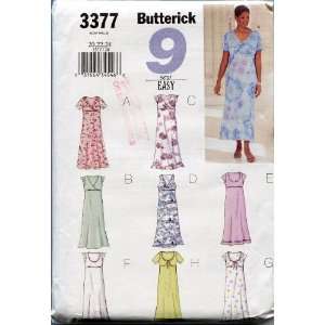   3377 Misses/Miss Petite Dress Sizes 20, 22, 24 Nine Sew Easy Styles