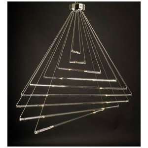 PLC Lighting 83104 PC Dna Ii 18 Light Chandeliers in Polished Chrome