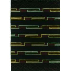   Pacific Black 08500 Returnable Sample Swatch Area Rug