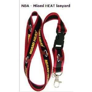  Miami Heat Lanyard Key Chain Holder Automotive