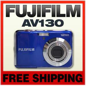 FujiFilm FinePix AV130 12MP Digital Camera (Blue) Fuji 074101003222 